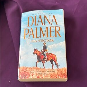 Diana Palmer Protector Paperback - Blue & Orange Cover